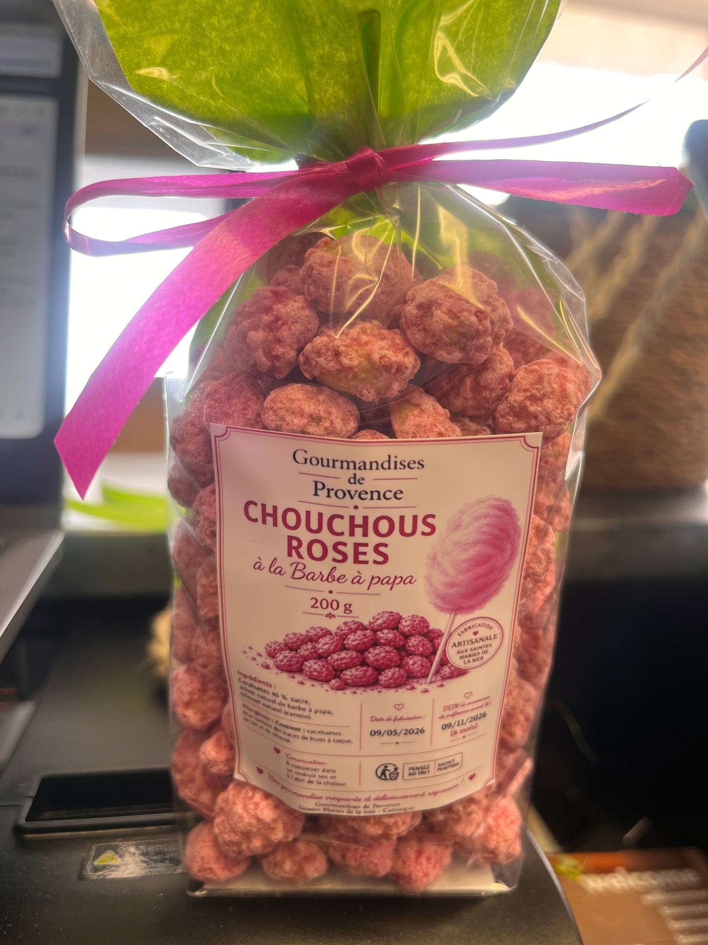 Chouchous Roses à la Barbe à Papa