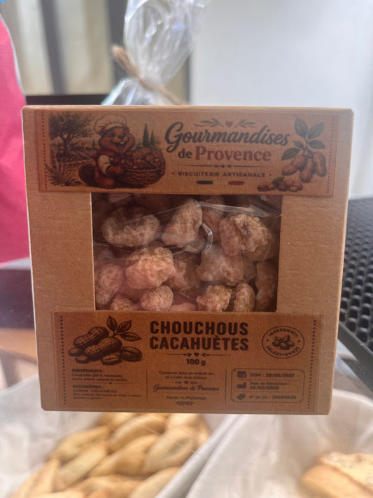 Boîte de Chouchous Cacahuètes 100g — Gourmandises de Provence