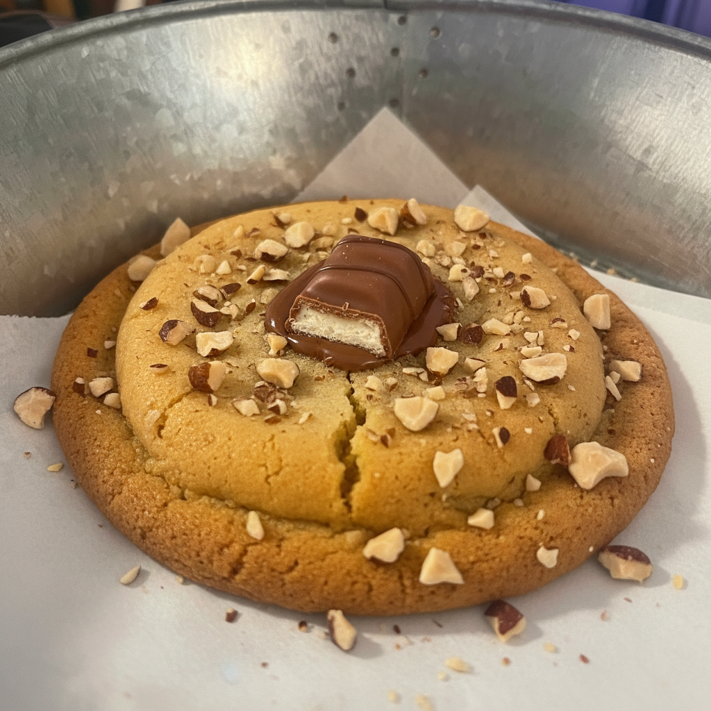 Cookie Kinder Bueno fourré noisettes